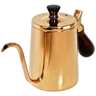 仙德曼316不锈钢手冲咖啡壶进口专业镀钛鹤嘴手冲壶长嘴壶器具