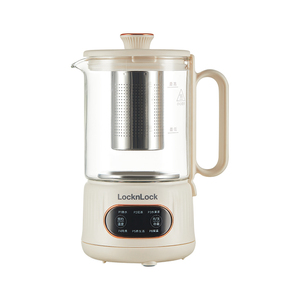 乐扣养生壶小型炖煮玻璃花茶壶mini新款家用多功能恒温烧水煮茶壶