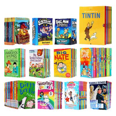 Roald Dahl罗尔德达尔 Mercy Watson小猪梅西英文原版 章节漫画小说桥梁书 神奇树屋英语原版 big nate  小屁孩日记中小学课外读物