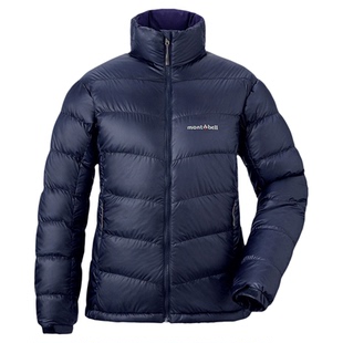 montbell日本蒙贝欧秋冬新款户外超轻保暖立领羽绒服女款