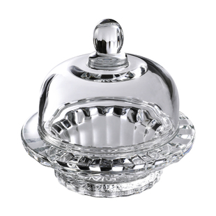 家用精致燕窝盅带盖玻璃碗透明创意银耳羹甜品糖水碗点心中式套装