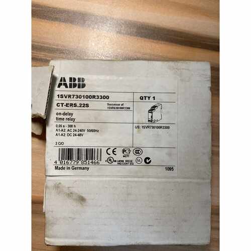 【议价-可维修】ABB 继电器 CT-ERS 22S 1SVR73010 全新/均有货