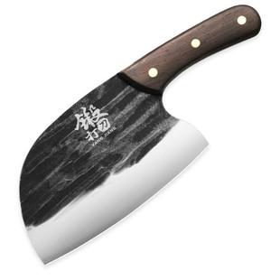 龙泉菜刀家用斩切两用厨师用超快锋利切菜切肉杀鱼刀锻打砍骨头刀