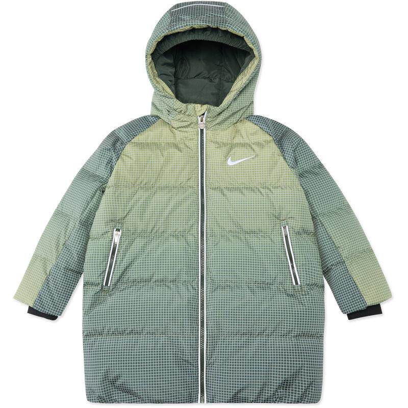 Nike耐克幼童中长款保暖羽绒夹克