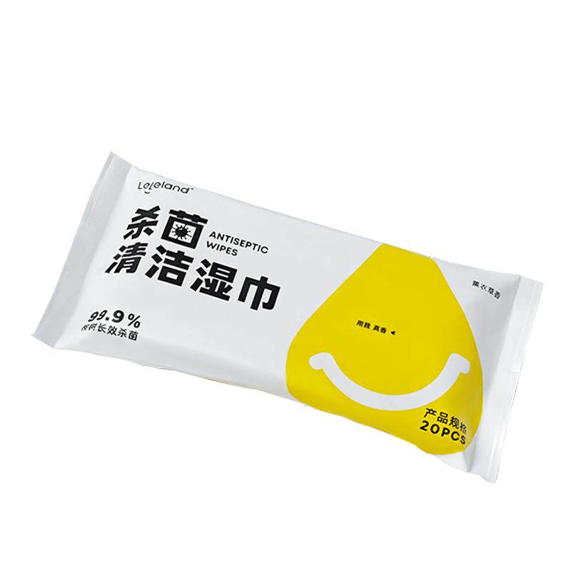 乐乐桉地板湿巾杀菌除垢吸尘