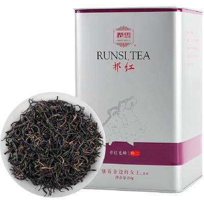 润思祁门红茶官方旗舰店正宗祁红安徽原产特级毛峰自己喝口粮茶