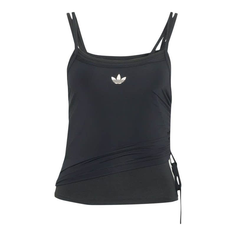 阿迪达斯Adidas三叶草女装2026夏新款休闲修身透气吊带背心KW4524