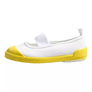 幼儿园室内鞋一脚蹬儿童女月星小白鞋宝宝男童女童帆布春秋童鞋男