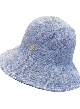 简约百搭薄款针织渔夫帽子女夏季