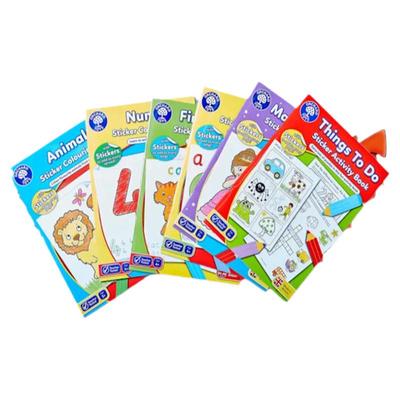 OrchardToys涂色本 培养儿童颜色字母识别填色本早教益智玩具3岁+