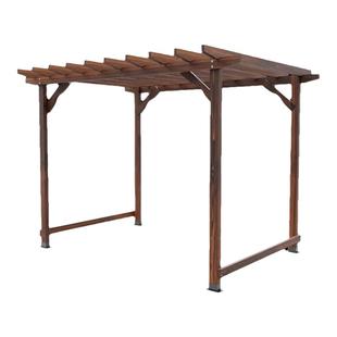 防腐木露台葡萄架楼顶爬藤架屋顶花园凉亭户外楼上遮阳棚楼台凉棚