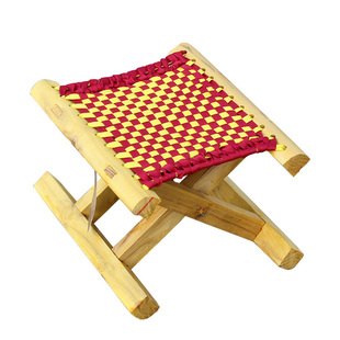 马扎实木小马扎凳户外便携折叠成人折叠凳马扎凳结实户外钓鱼板凳