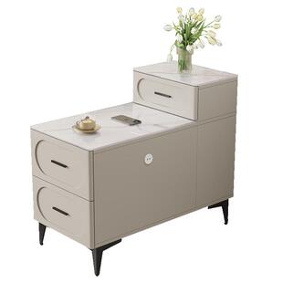 沙发边柜侧边柜客厅家用移动茶水柜轻奢高级边几置物架茶几小桌子