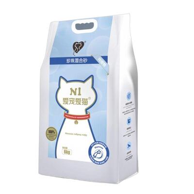 N1爱宠爱猫珍珠混合砂6kg除臭