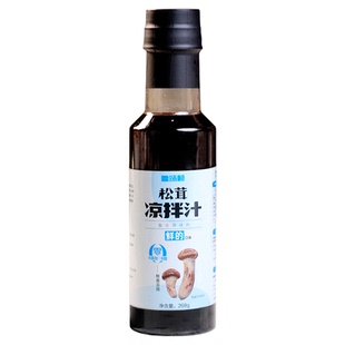 鲁味顺0添加松茸凉拌汁0脂肪酸辣原味凉菜调料汁凉拌提鲜用调味料