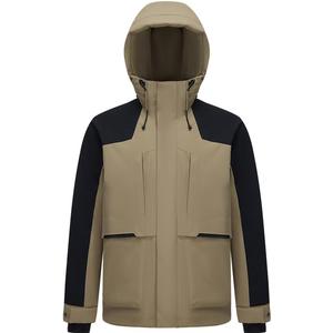 波司登冬季男短款工装风户外百搭简约时尚休闲连帽厚羽绒服外套