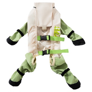 小狗狗四脚防尘裤比熊防脏腿套宠物小型幼犬外出遛狗神器衣服