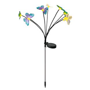 太阳能户外灯庭院景观装饰灯别墅花园布置氛围灯蝴蝶地插草坪灯