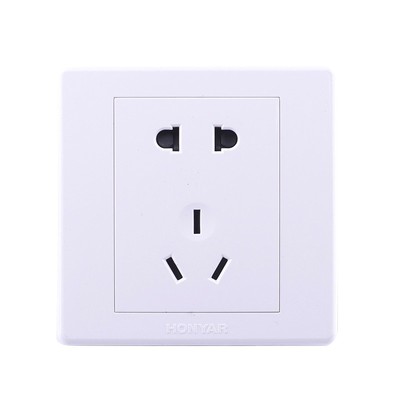 鸿雁开关插座X3美易86型一