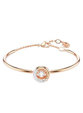 【自营】Swarovski/施华洛世奇时尚百搭 潮流小众 手镯手链玫瑰金