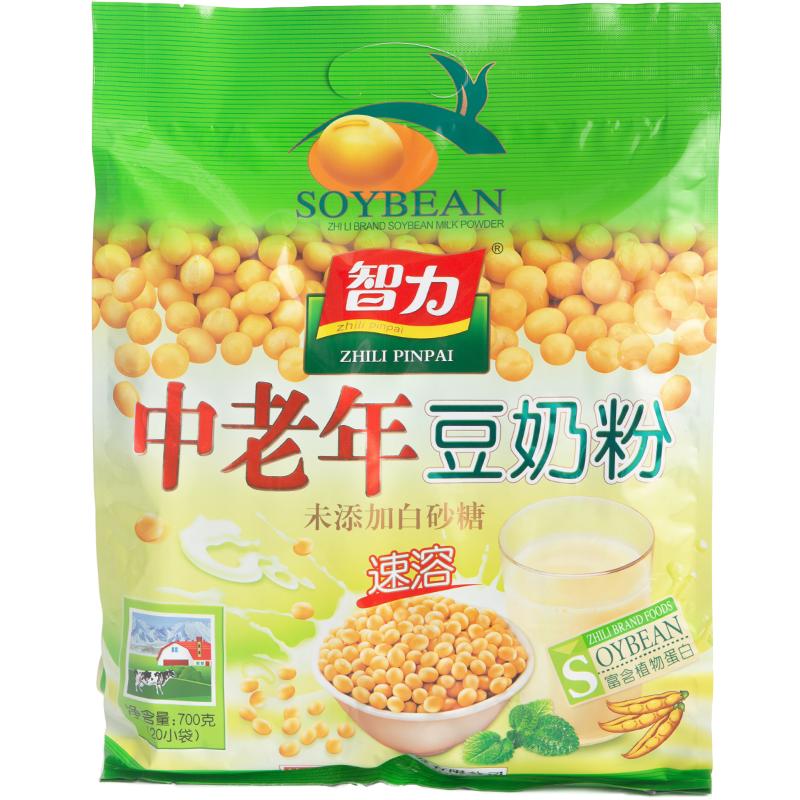 智力中老年豆奶粉无蔗糖小袋装