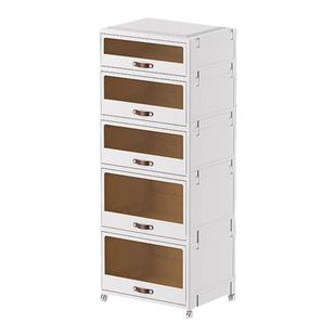 日本卫生间置物架落地浴室夹缝收纳柜洗手间厕所马桶旁多层储物柜