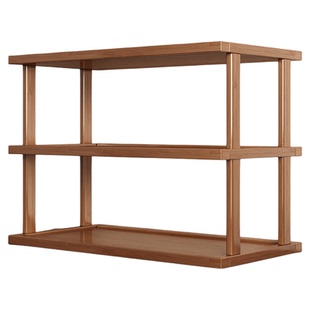 桌面置物架桌上书架办公室工位多层收纳家用书桌台面小型水杯架子