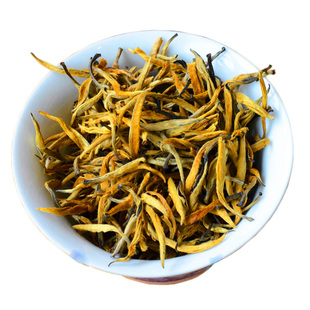 云南凤庆滇红茶单芽头春茶景谷大金芽大芽尖红茶源头产地直销蜜香