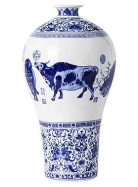 帛画陶瓷花瓶明清中式