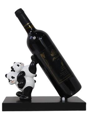 树脂红酒架酒柜餐厅创意摆件