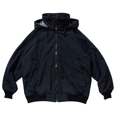 防风保暖加绒连帽夹克外套