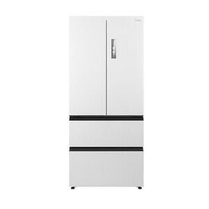 政府换新补贴美的M60机皇550零嵌入式家用冰箱制冰法式双开四门