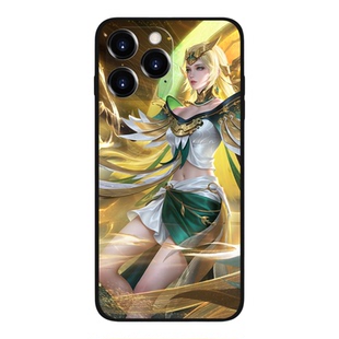 王者荣耀海月手机壳金乌负日浮梦罗烟王牌新星适用于苹果17Mate70红米k90VIVOX300IQOO15OPPOFindX9Magic8套