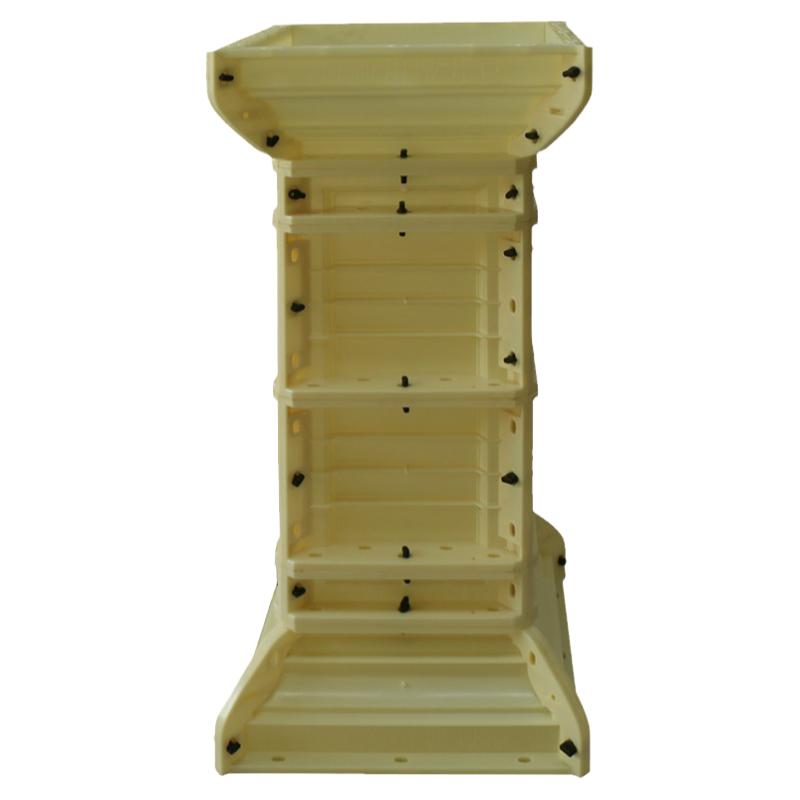 方墩模具别墅罗马柱底座柱子四方柱墩水泥方柱大墩子建筑模板塑料