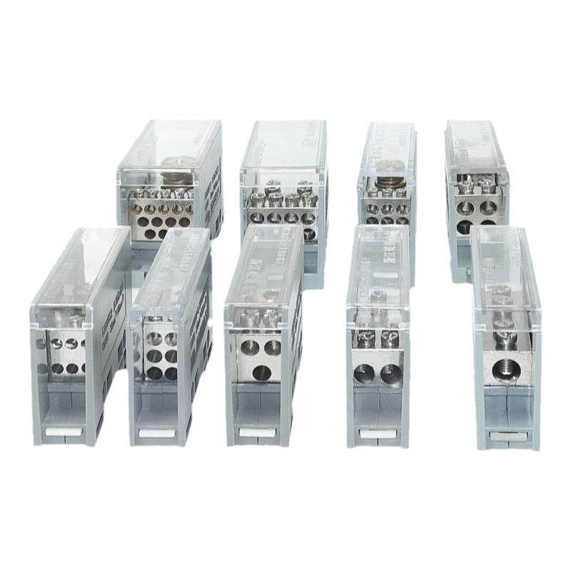 FJ6/JTS2C多用途接线端子分线盒一进2/3/4/6/8/9/12出电线分线器