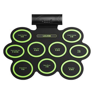 加大手卷电子架子鼓便携式折叠家用儿童练琴神器DTX游戏鼓打击板