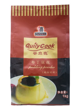 千喜葵立克鸡蛋布丁粉DIY牛奶