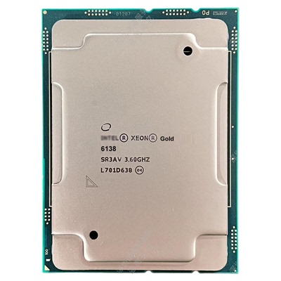 至强金牌6138 5118 5218R 6145 6164 6230 LGA-3647针处理器CPU