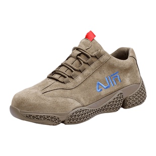 劳保鞋男款四季防砸防穿刺软底钢包头防滑耐磨老保工作鞋