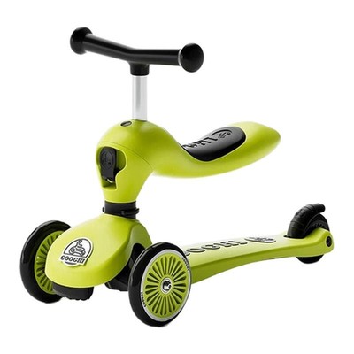 酷骑儿童滑板车二合一可坐可骑学步1到3岁6岁宝宝滑滑车小孩平衡