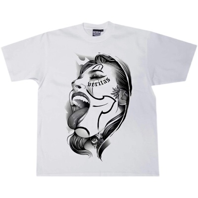 西海岸匪帮街头Chicano纯棉短袖