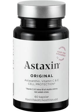 astaxin瑞典虾青素软胶囊60粒VC