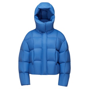 波司登泡芙羽绒服女短款2025冬季新款保暖高蓬加厚龟背小廓形外套