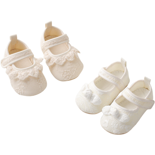 喜得瑞婴儿地板鞋春秋季纯棉婴幼儿春夏公主防滑学步鞋袜宝宝鞋袜