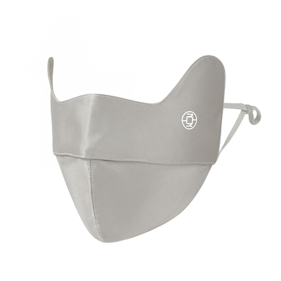 夏秦真丝防晒口罩春夏女户外遮阳