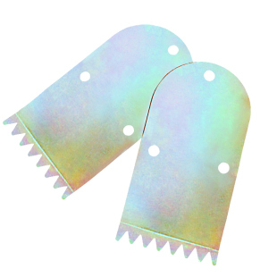 阻铁班妻马牙铁独脚案针顶铁带齿铁片碰头木工刨子挡头冷轧板辅料