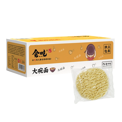 大碗面家用方便面面饼整箱独立装