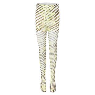 【AGD】WrongSolution“熔岩碎片 手绘条纹不规则印花10D超薄丝袜