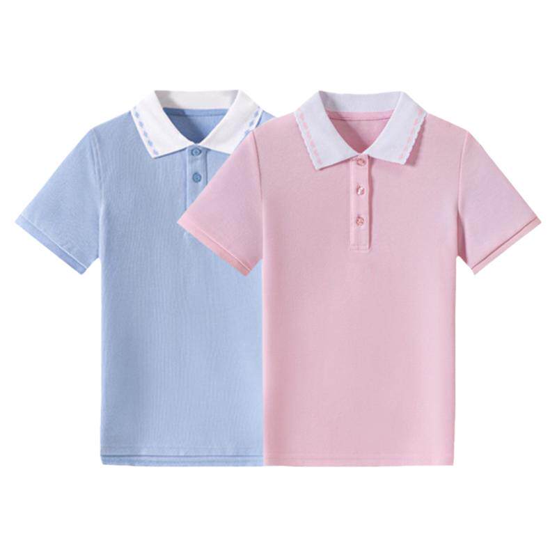POLO衫夏季薄款小学生校服