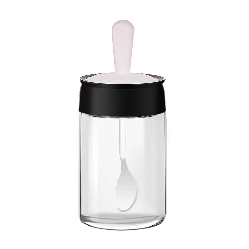 厨房调料罐子组合套装调味罐玻璃盐味精调料盒家用密封调料瓶盐罐